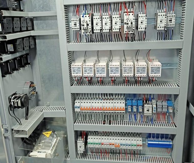Asphalt Batch Mix Control Panel and Scada