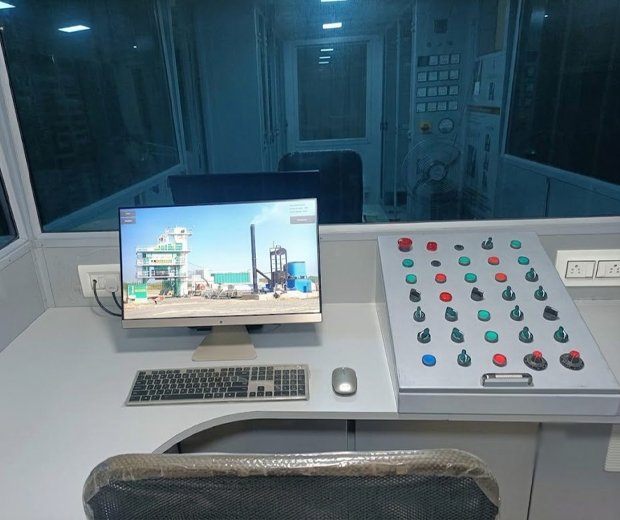 Asphalt Batch Mix Control Panel and Scada