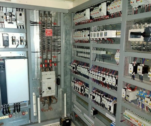 Asphalt Batch Mix Control Panel and Scada
