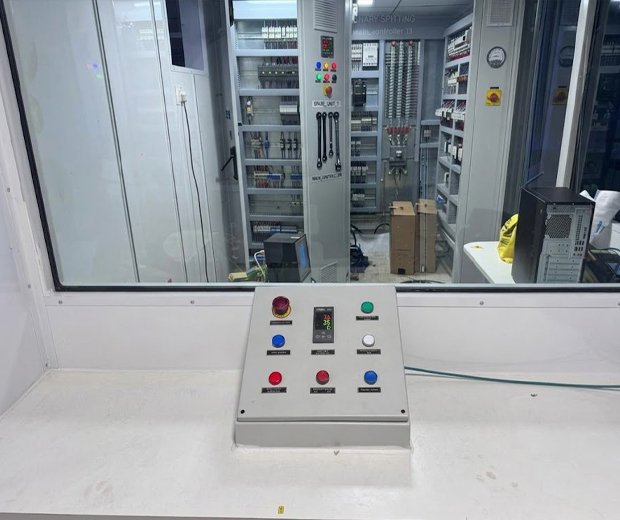 Asphalt Batch Mix Control Panel and Scada