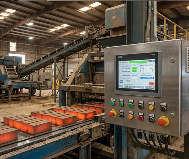 Brick Plant Control Panel