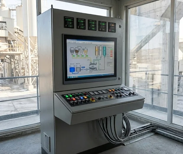 Concrete Batching Plant Control Panel and Scada
