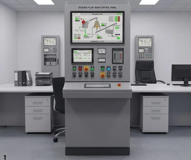 Crusher Plant Control Panel